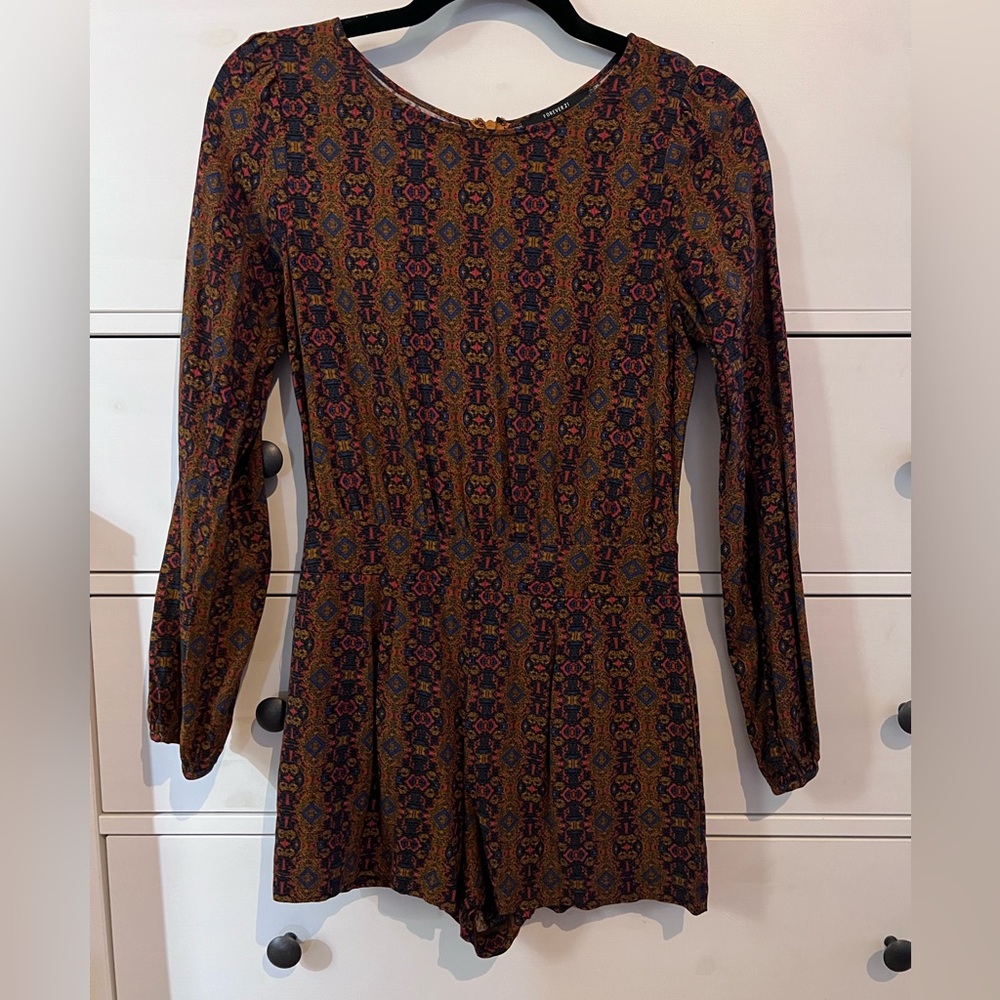 Forever 21 boho romper